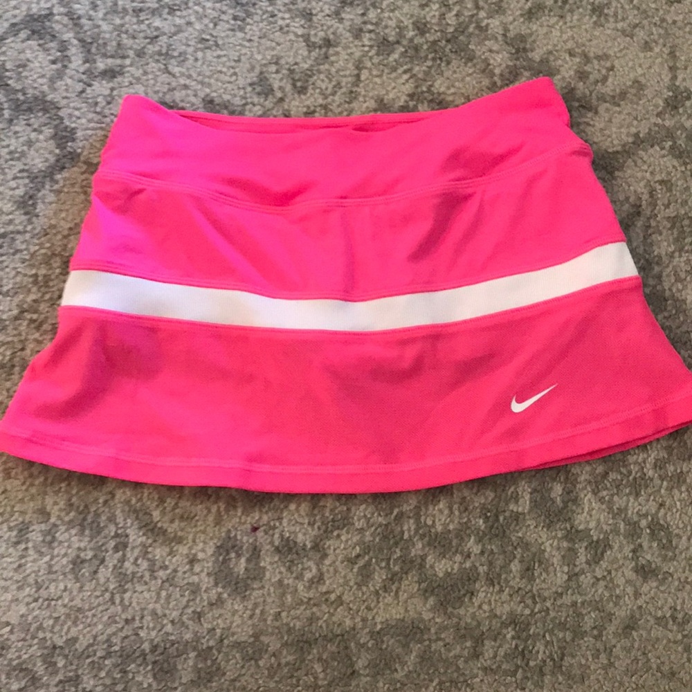 Nike neon pink girls tennis skirt!